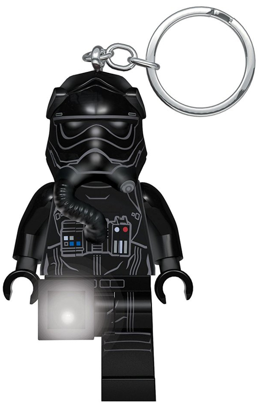  «Брелок-фонарик LEGO Star Wars Пилот истребителя TIE Первого ордена (LGL-KE113)», бренду LEGO - фото №1