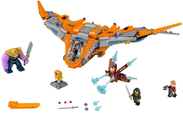 «Конструктор LEGO Super Heroes Marvel Танос: последняя битва 674 детали (76107) », бренда LEGO - фото №1
