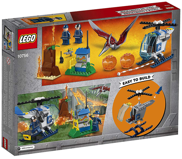  «Конструктор LEGO Juniors Побег птеранодона 84 детали (10756)», бренда LEGO - фото №1