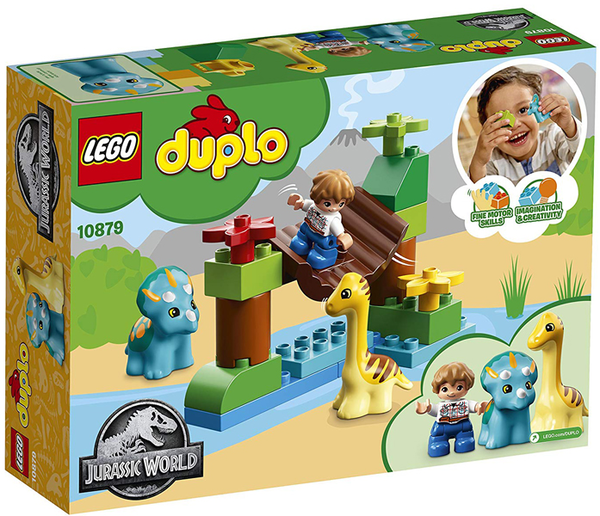  «Конструктор LEGO DUPLO Jurassic World Парк динозаврів 24 деталі (10879)», бренду LEGO - фото №1