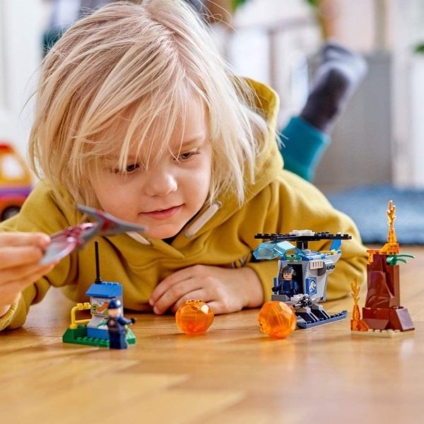  «Конструктор LEGO Juniors Побег птеранодона 84 детали (10756)», бренда LEGO - фото №1