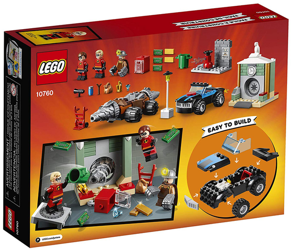  «Конструктор LEGO Juniors Підривашкін грабує банк 149 деталей (10760)», бренду LEGO - фото №1
