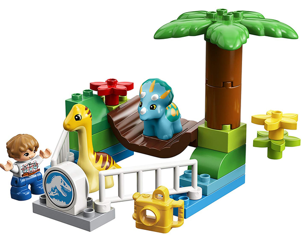  «Конструктор LEGO DUPLO Jurassic World Парк динозаврів 24 деталі (10879)», бренду LEGO - фото №1