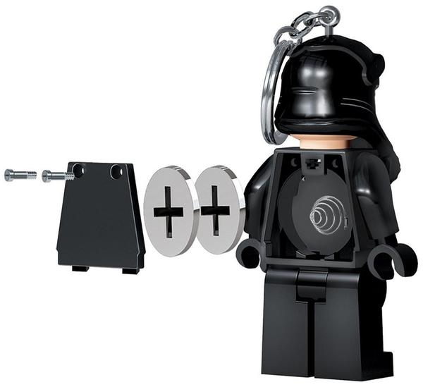  «Брелок-фонарик LEGO Star Wars Пилот истребителя TIE Первого ордена (LGL-KE113)», бренду LEGO - фото №1