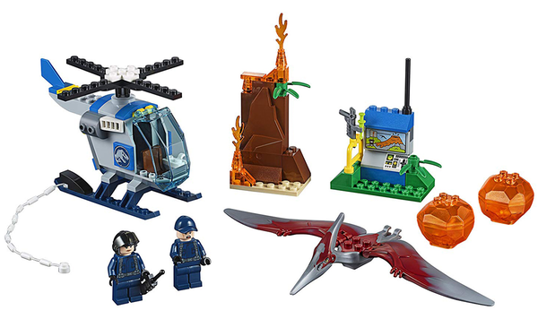  «Конструктор LEGO Juniors Побег птеранодона 84 детали (10756)», бренда LEGO - фото №1