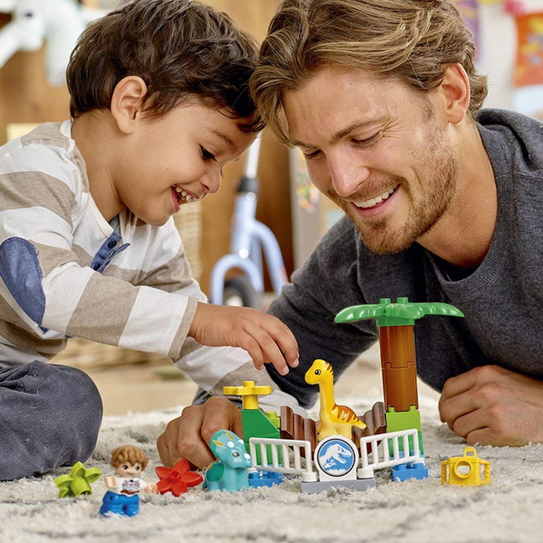  «Конструктор LEGO DUPLO Jurassic World Парк динозаврів 24 деталі (10879)», бренду LEGO - фото №1