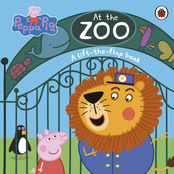 [object Object] «Peppa Pig. At the Zoo. A lift-the-flap book» - фото №1