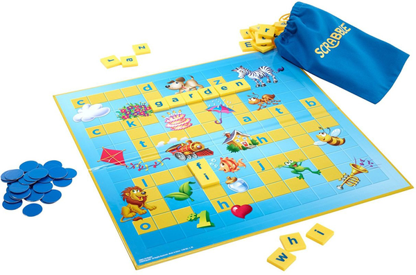  «Настільна гра Mattel Скрабл Юніор (Y9667)», бренду Mattel - фото №1