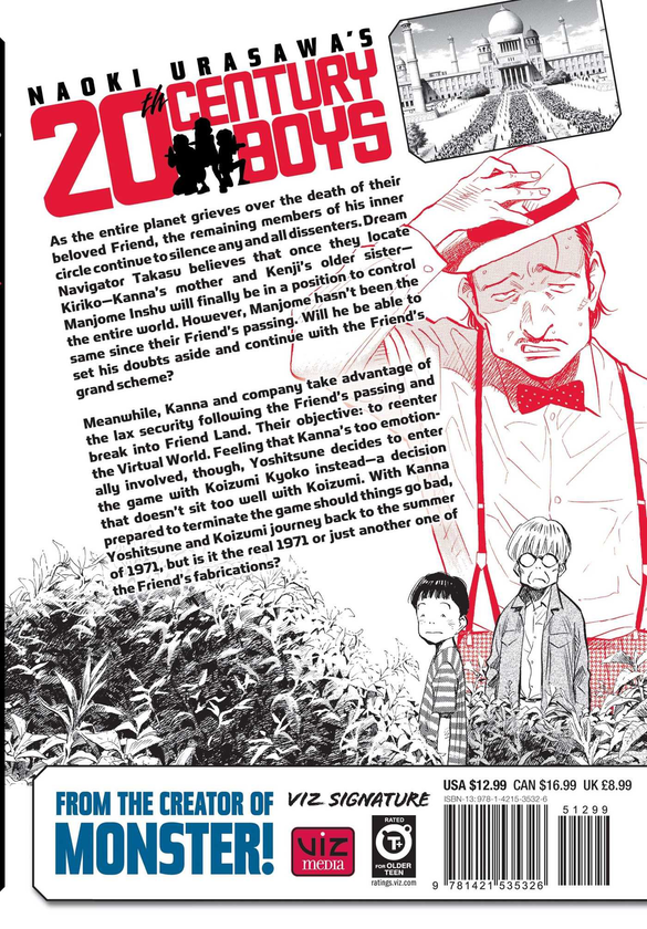 Бумажная книга «Naoki Urasawa's 20th Century Boys. Volume 14», автор Наоки Урасава - фото №1