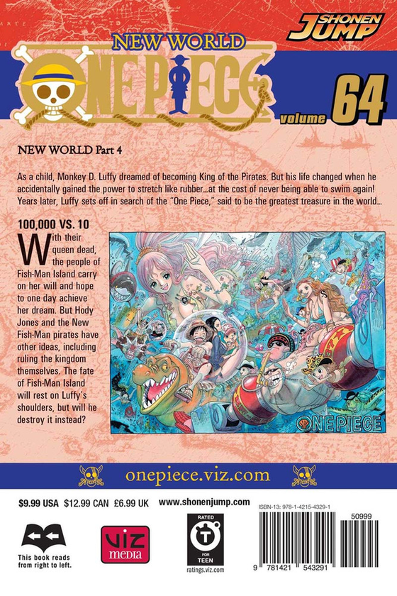 Книга «One Piece. Volume 64» – Эйитиро Ода, купить по цене 637 на