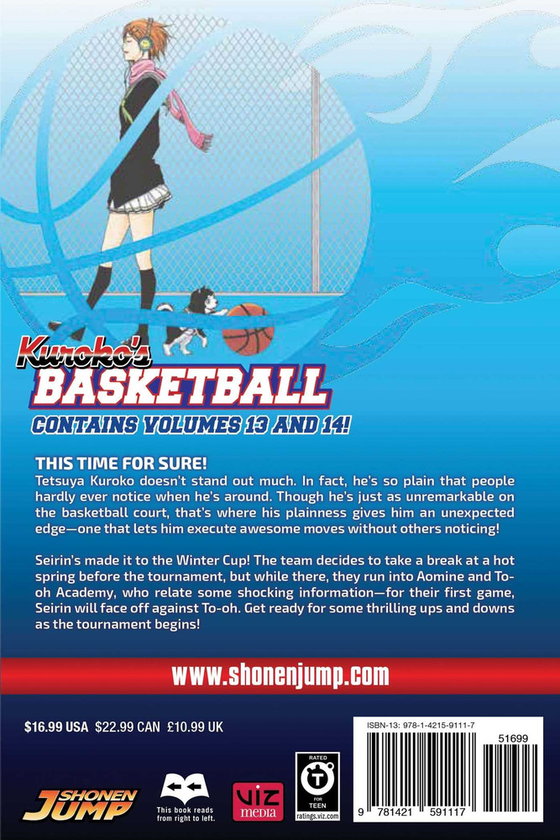 Бумажная книга «Kuroko's Basketball. 2 in 1 Edition. Volume 7», автор Тадатоси Фудзимаки - фото №1