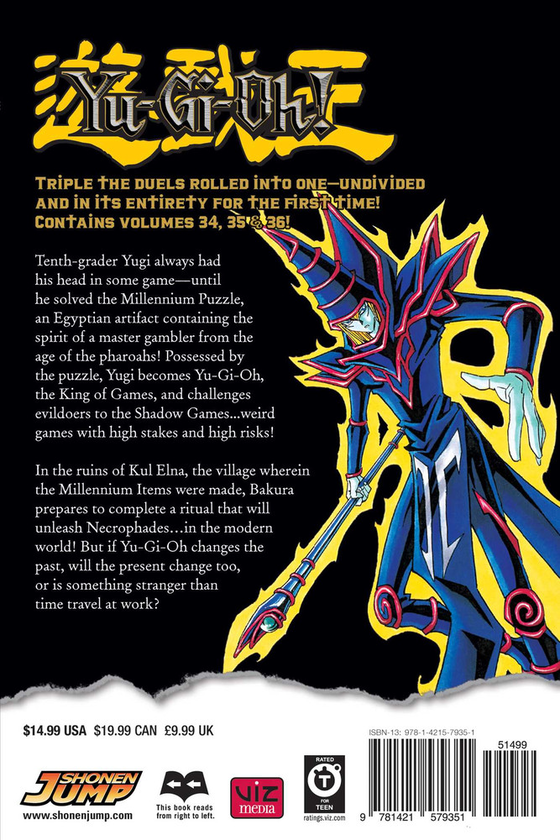 Бумажная книга «Yu-Gi-Oh! 3-in-1 Edition. Volume 12», автор Кадзуки Такахаси - фото №1