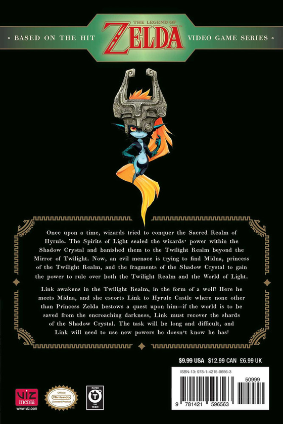 Паперова книга «The Legend of Zelda. Twilight Princess. Volume 2», автор Акіра Хімекава - фото №1
