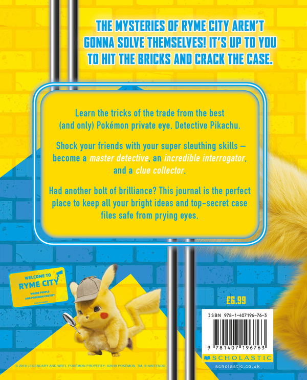 [object Object] «Pokemon: Detective Pikachu Movie Journal», автор Чарли Уилсон - фото №2 - миниатюра