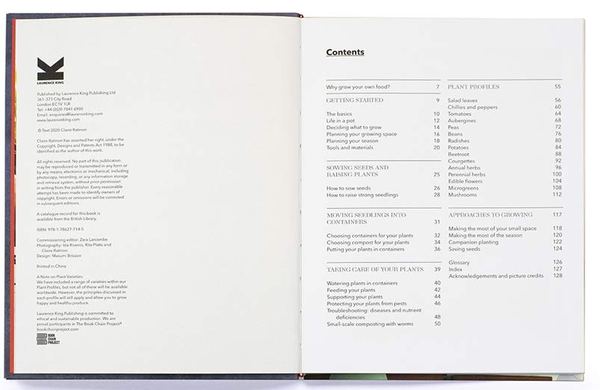 Паперова книга «How to Grow Your Dinner Without Leaving the House», автор Клер Ратінон - фото №1