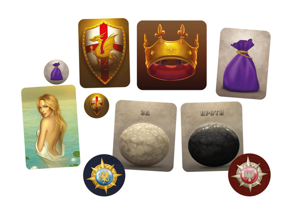 «Настільна гра Geekach Авалон (Avalon Класична версія) (GKCH099AR)», бренда Geekach Games - фото №1