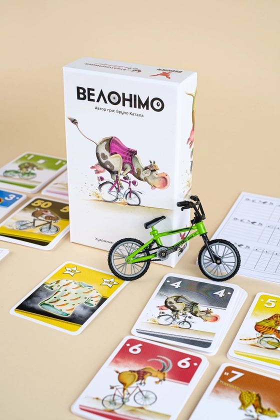 «Настільна гра Geekach Велонімо (Velonimo) (GKCH087VN)», бренда Geekach Games - фото №1