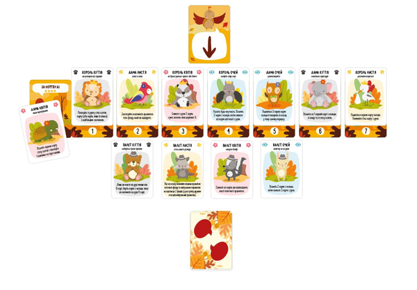 «Настільна гра Geekach За Нортвуд! (For Northwood! A Solo Trick-Taking Game) (GKCH086FN)», бренда Geekach Games - фото №1