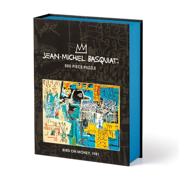  «Basquiat Bird on Money 500 Piece Book Puzzle», бренда Galison - фото №1