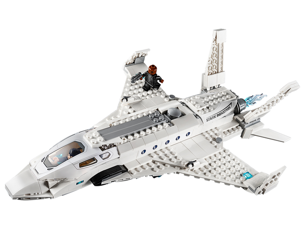  «Конструктор LEGO Реактивний літак Старка і атака дрона 504 деталі (76130)», бренду LEGO - фото №1