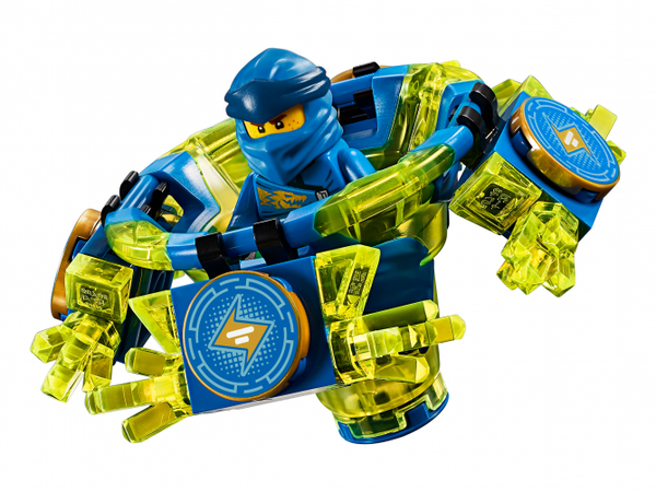  «Конструктор LEGO Ninjago Спин-джитсу Джей 97 деталей (70660)», бренда LEGO - фото №1