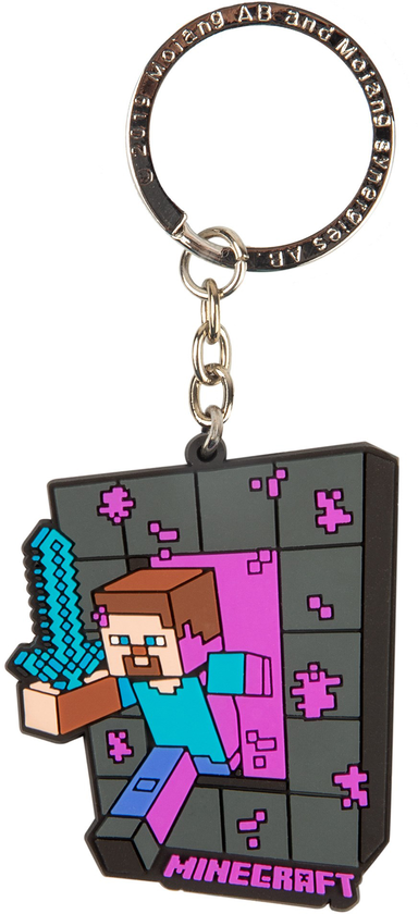  «Брелок JINX Minecraft Craftable Portal Steve (JINX-10371)», бренда JINX - фото №1
