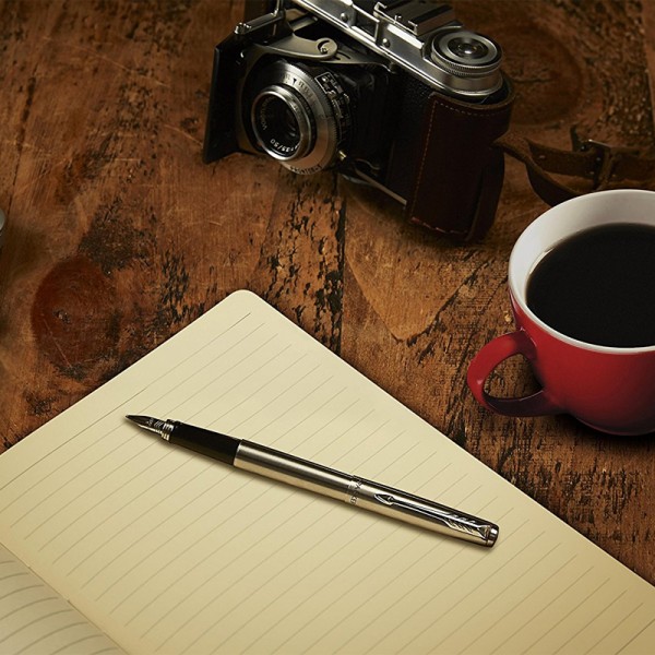 «Перьевая ручка Parker Jotter 17 SS CT FP M (16 112)», бренда Parker - фото №1