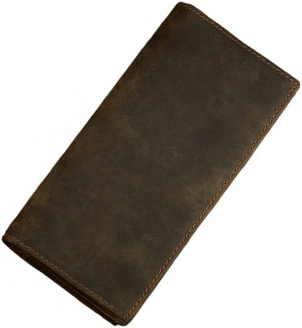 «Портмоне шкіряне коричневе Tiding Bag (8030R)», бренду Tiding Bag - фото №1