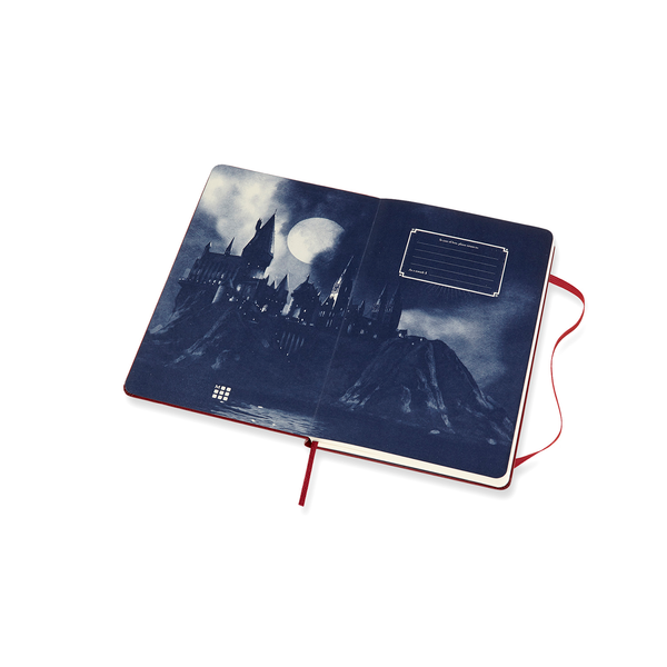 «Записная книга Moleskine Harry Potter в линию красная (LEHPDQP060)», бренда Moleskine - фото №1