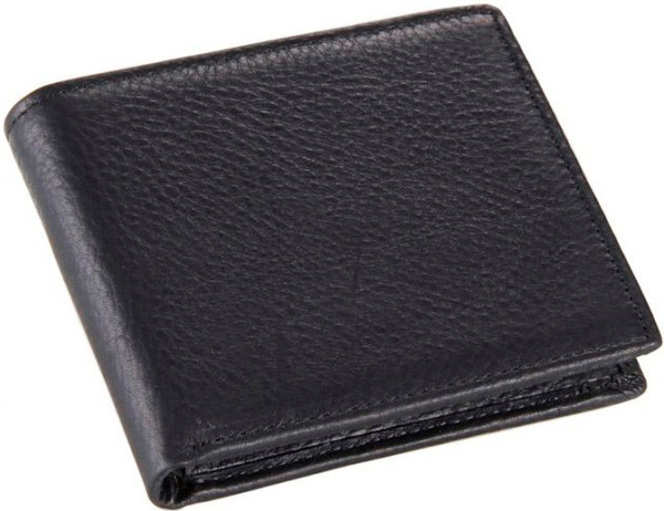«Портмоне шкіряне чорне Tiding Bag (8062A)», бренду Tiding Bag - фото №1
