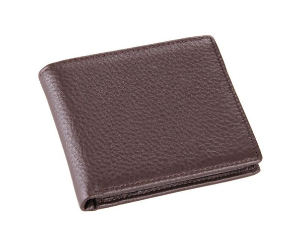 «Портмоне шкіряне коричневе Tiding Bag (8062C)», бренду Tiding Bag - фото №1