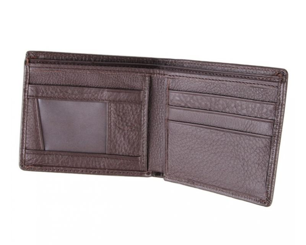 «Портмоне шкіряне коричневе Tiding Bag (8062C)», бренду Tiding Bag - фото №1