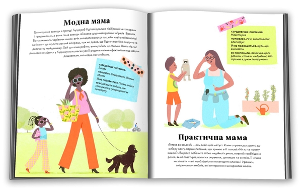 Бумажная книга «Які різні наші мами», автор Донна Эми Бхатт - фото №1