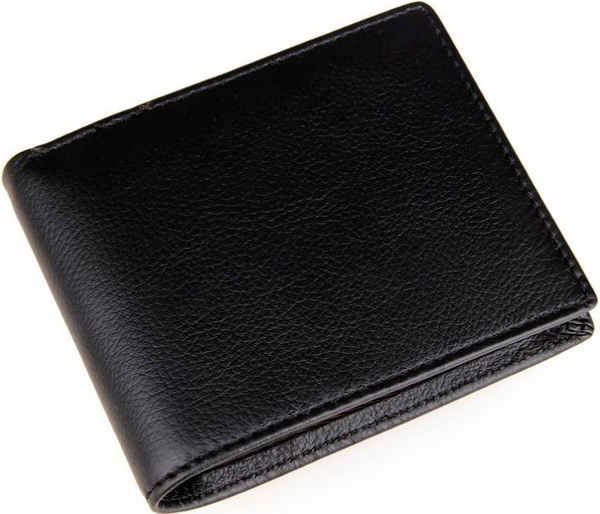 «Портмоне шкіряне чорне Tiding Bag (8087A)», бренду Tiding Bag - фото №1