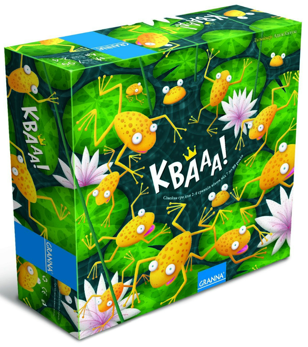  «Настольная игра Granna Квааа! (80995)», бренда Granna - фото №1