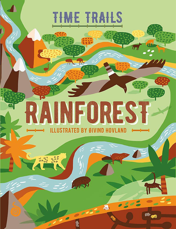 Паперова книга «Time Trails. Rainforest», авторів Ліз Гогерлі, Роб Хант - фото №1
