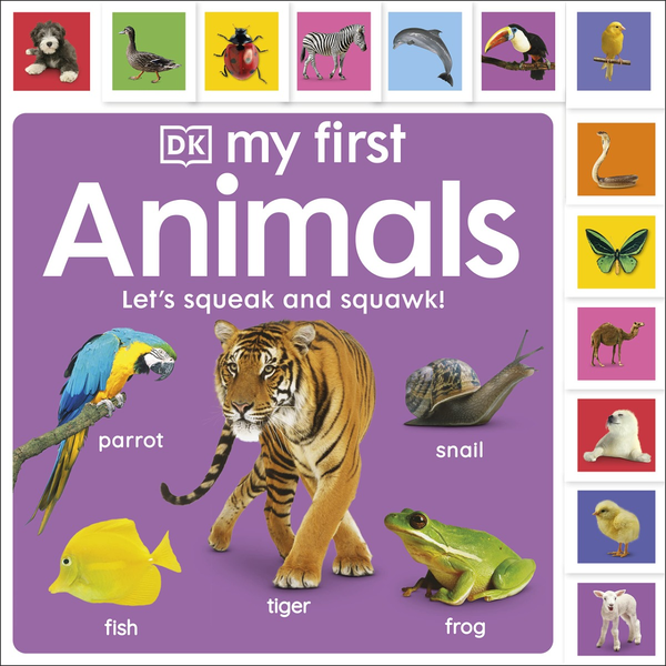 Бумажная книга «My First Animals Let's Squeak and Squawk» - фото №1