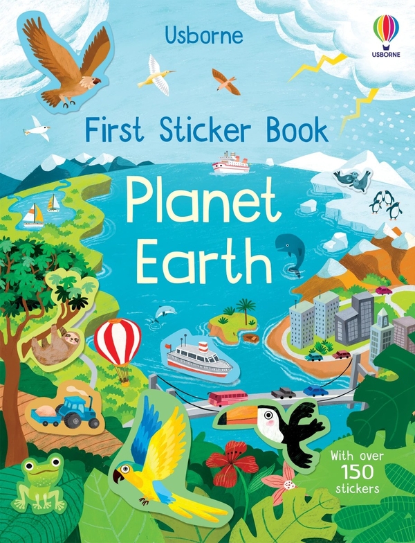 Паперова книга «First Sticker Book Planet Earth», автор Крісті Пікерсгілл - фото №1