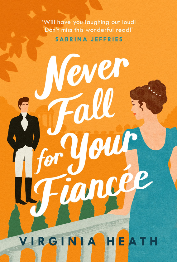 Бумажная книга «Never Fall For Your Fiancee», автор Вирджиния Хит - фото №1