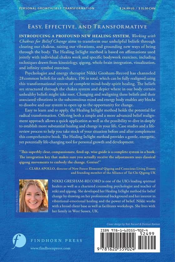 Бумажная книга «Working with Chakras for Belief Change: The Healing InSight Method», автор Никки Грешам-Рекорд - фото №1