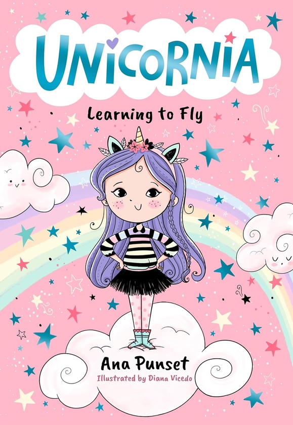 Паперова книга «Unicornia: Learning to Fly», автор Ана Пунсет - фото №1