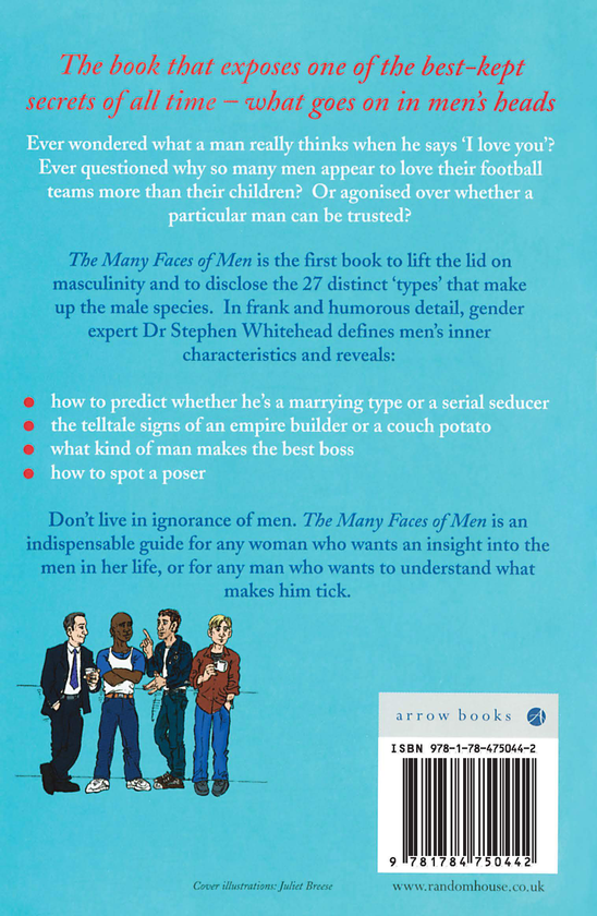 Бумажная книга «The Many Faces Of Men», автор Стивен Уайтхед - фото №1