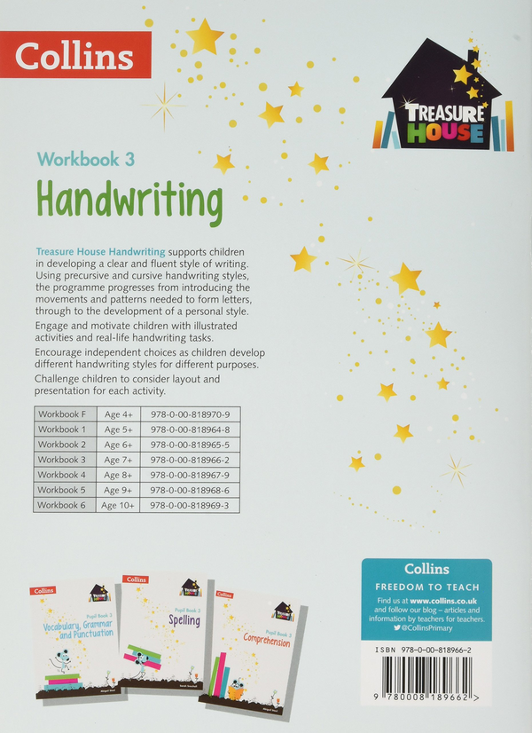 Бумажная книга «Handwriting Workbook 3» - фото №1