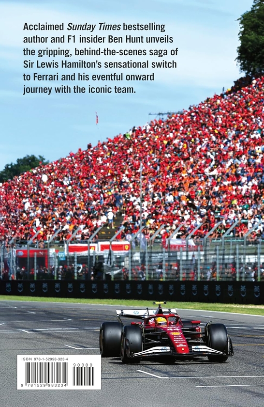 Бумажная книга «Lewis in Red: Hamilton's Ferrari campaign», автор Бен Хант - фото №1