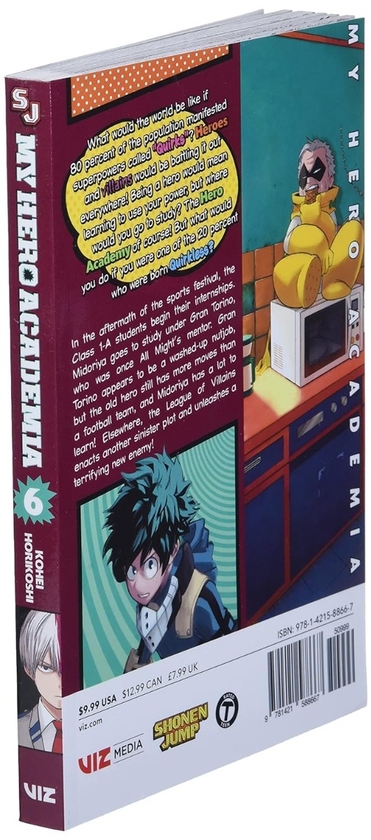 Бумажная книга «My Hero Academia. Volume 6», автор Кохэй Хорикоси - фото №1
