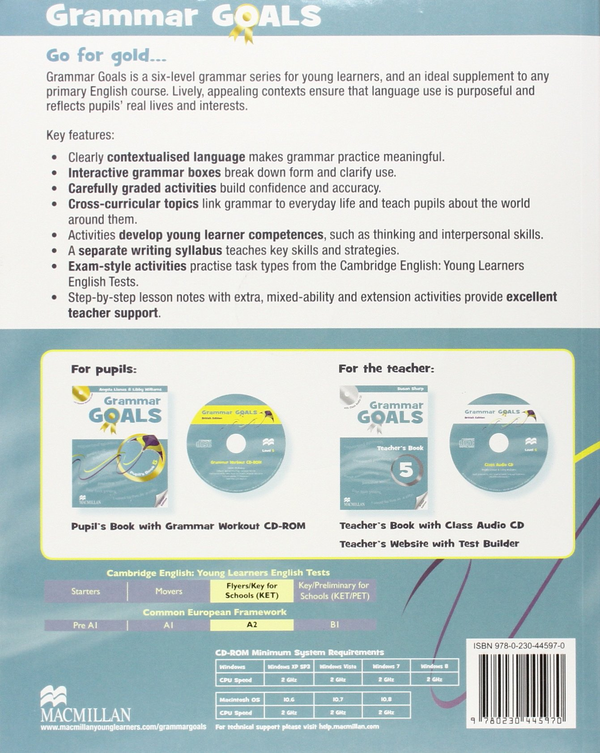 [object Object] «Grammar Goals Level 5. Student's Book (+ CD-ROM)», авторів Ангела Ланас, Ліббі Уільямс - фото №2 - мініатюра