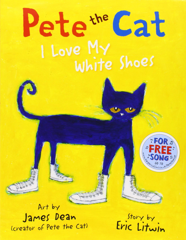 [object Object] «Pete the Cat I Love My White Shoes», автор Эрик Литвин - фото №1