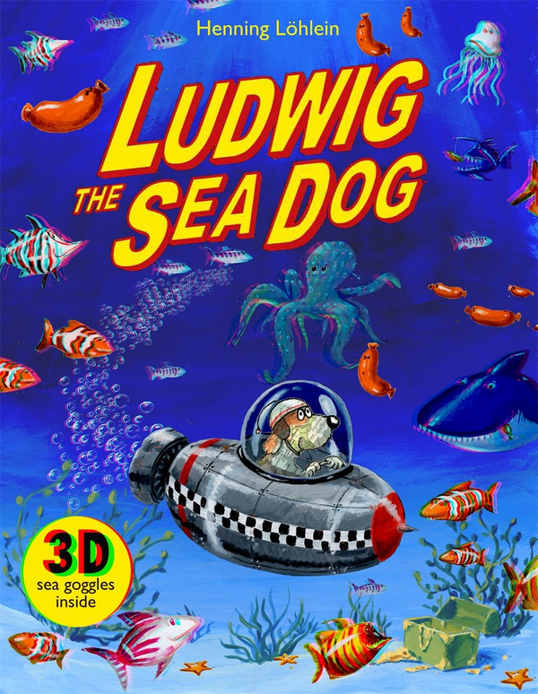 Паперова книга «Ludwig the Sea Dog», автор Хеннинг - фото №1