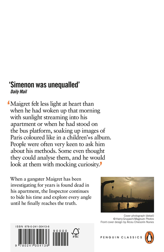 Паперова книга «Maigret's Patience», автор Жорж Сіменон - фото №1
