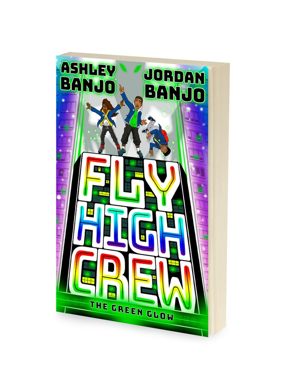 Бумажная книга «Fly High Crew. The Green Glow», авторов Эшли Банджо, Джордан Банджо - фото №1